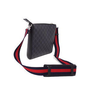 Gucci Black Supreme Crossbody GG Bag Shoulder Messenger